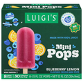 Luigi's Blueberry Lemon Mini Pops - 8 ct Frozen