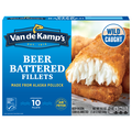 Van de Kamp's Wild Caught Beer Battered Whole Fish Fillets - 10 ct Frozen
