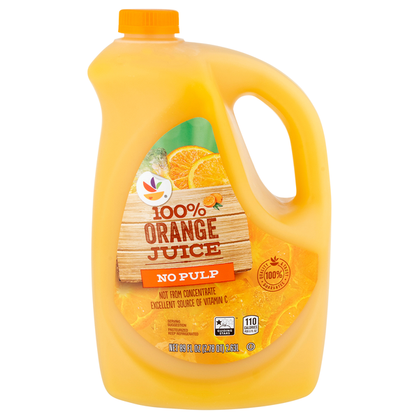 Our Brand No Pulp 100% Orange Juice