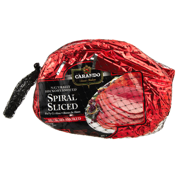 Carando Spiral Sliced Bone-In Hickory Smoked Ham