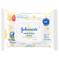Johnson's Hypoallergenic Hand & Face Wipes Pop-Top