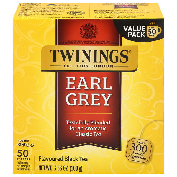 Twinings Earl Grey Black Tea Bags