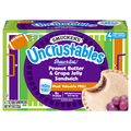 Smucker's Uncrustables Peanut Butter & Grape Jelly Sandwich - 4 ct Frozen