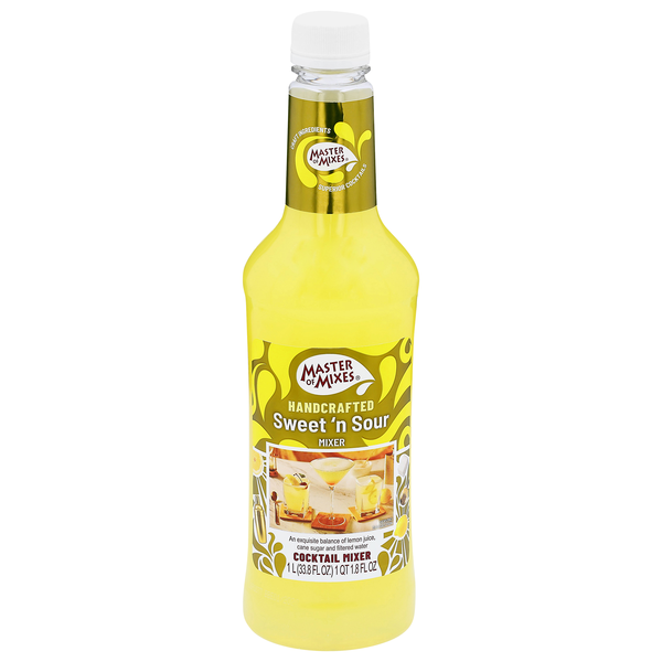 Master of Mixes Sweet 'n Sour Mixer Non-Alcoholic