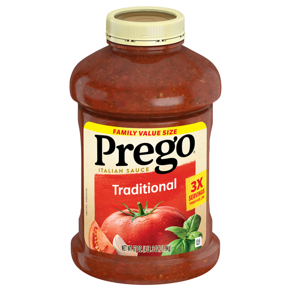 Prego Traditional Italian Pasta Sauce