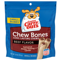 Canine Carry Outs Chew Bones Beef Flavor Small Dog Treats