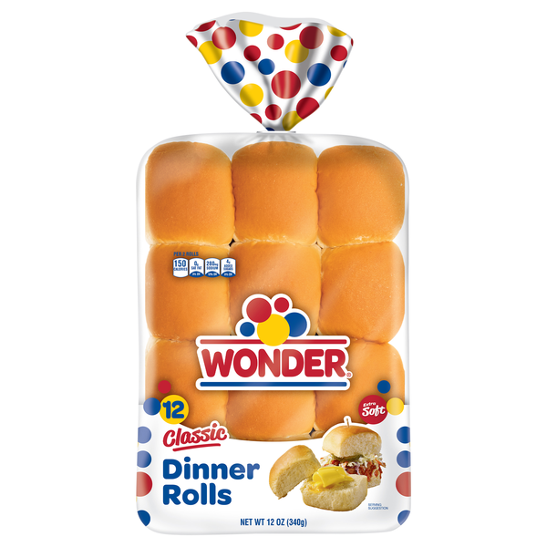 Wonder Classic Dinner Rolls - 12 ct