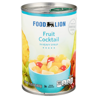 Food Lion Fruit Cocktail in Heavy Syrup