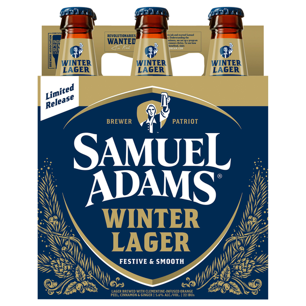 Samuel Adams Winter Lager Beer - 6 pk