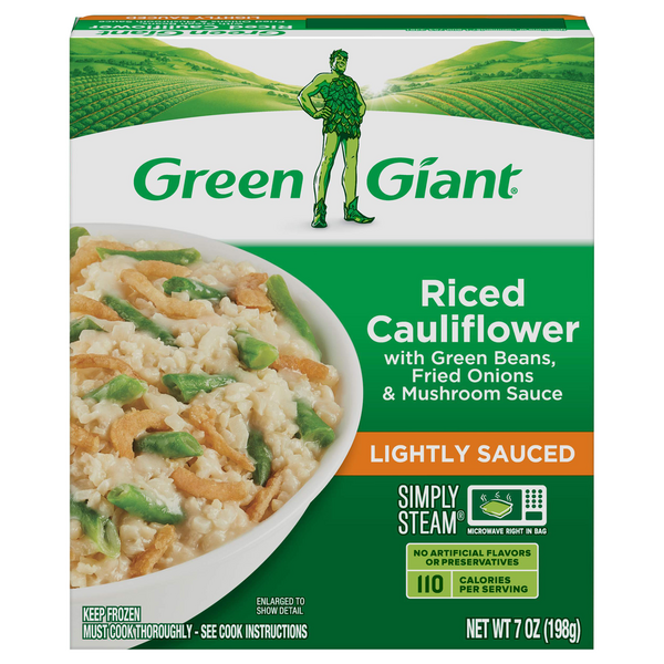 Save on Green Giant Riced Cauliflower Lightly Sauced Order Online