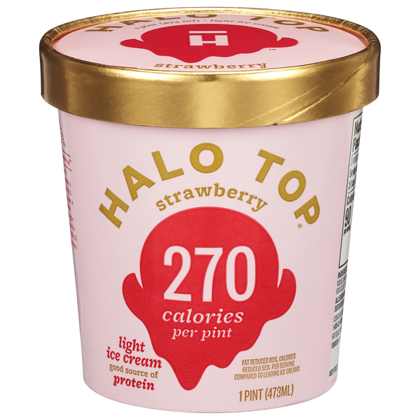Save on Halo Top Ice Cream Strawberry Light Order Online Delivery Giant