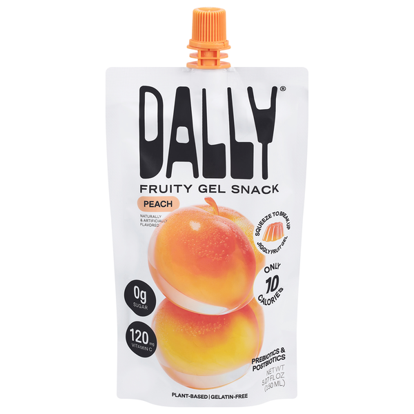Dally Peach Gel Fruit Snack