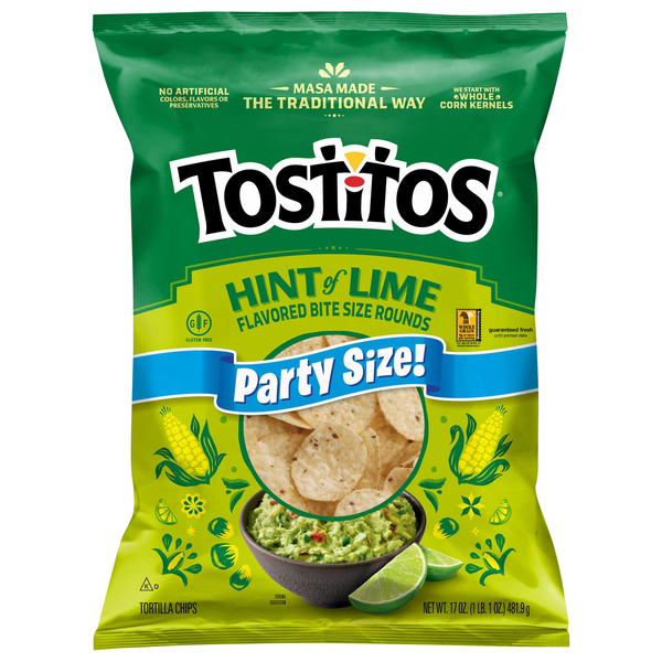 Tostitos Hint of Lime Tortilla Chips