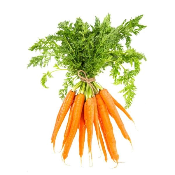 Organic Carrots with Greens