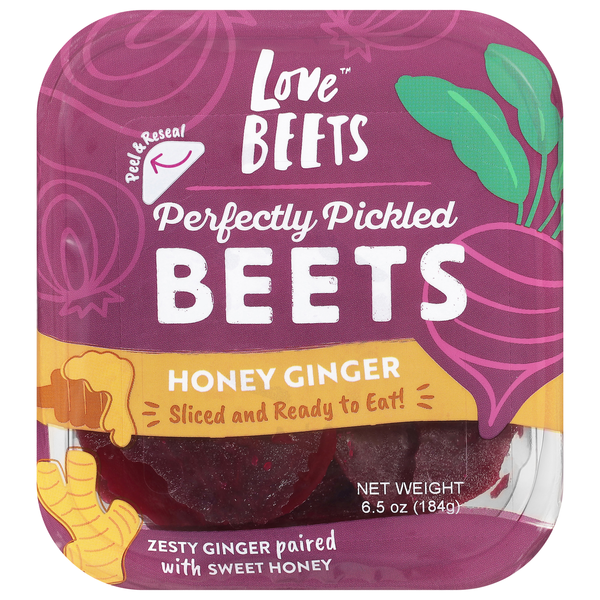 Love Beets Honey Ginger Pickled Beets