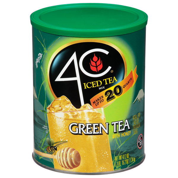 4C Green Iced Tea Mix with Honey