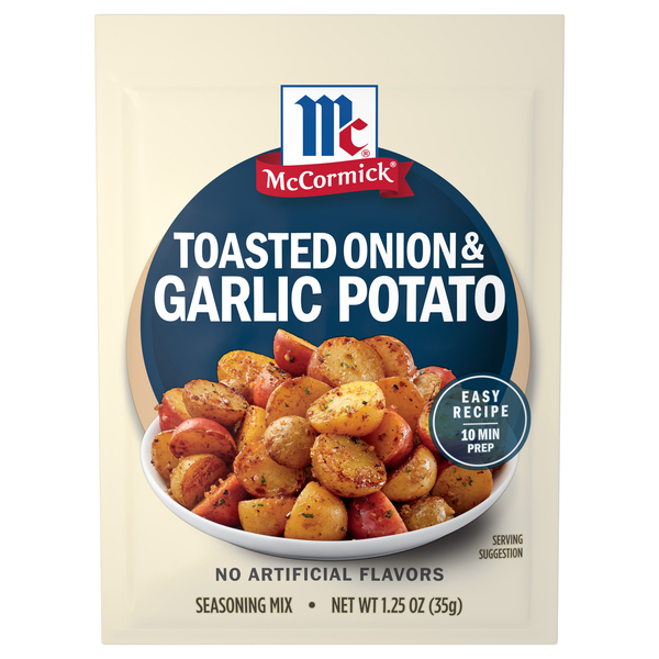 McCormick Toasted Onion & Garlic Potato Seasoning Mix Packet