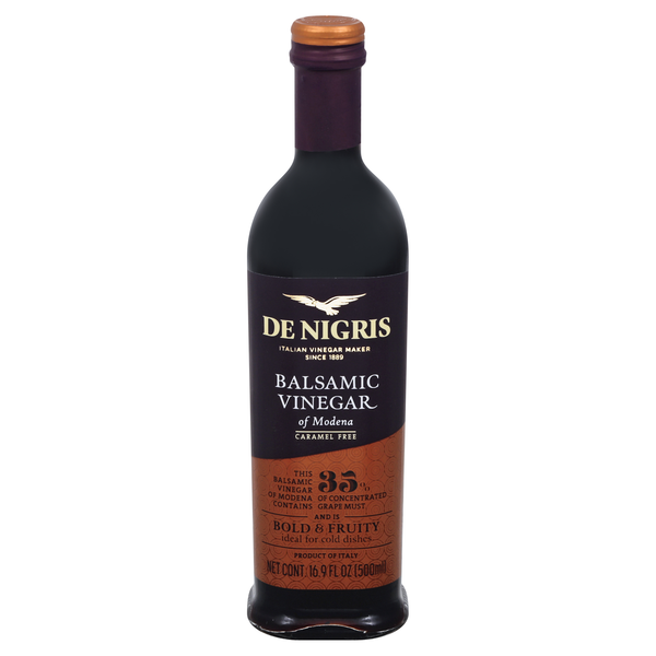 De Nigris Caramel Free Balsamic Vinegar of Modena