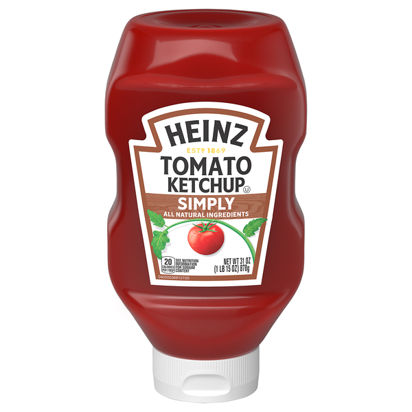 Heinz Simply Tomato No Artificial Sweeteners Ketchup