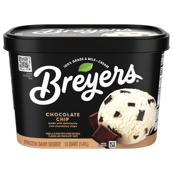 Breyers Chocolate Chip Frozen Dairy Dessert