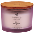 Chesapeake Bay Mind & Body Joy + Laughter Cranberry Dahlia Candle