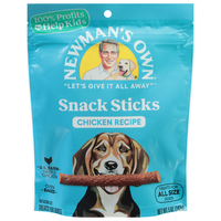 Newman's Own Snack Sticks Chicken Recipe Dog Treats