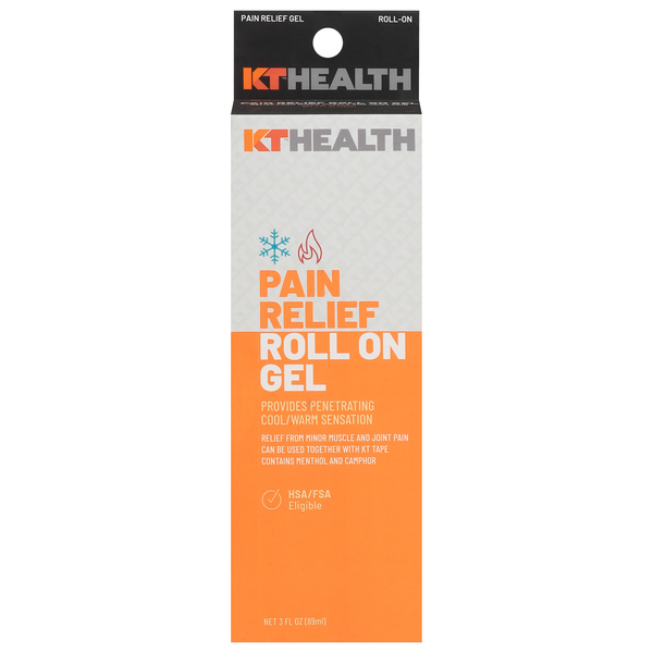 KT Tape Pain Relief Gel Roll-On
