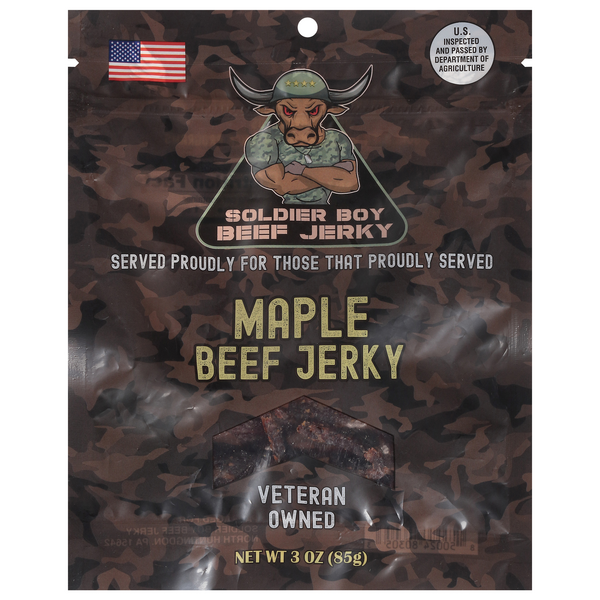 Save on Soldier Boy Beef Jerky Maple Order Online Delivery GIANT