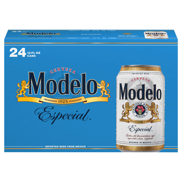 Modelo Especial Imported Beer - 24 pk