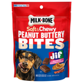 Milk-Bone Soft & Chewy Peanut Buttery Bites with Bacon Dog Snacks