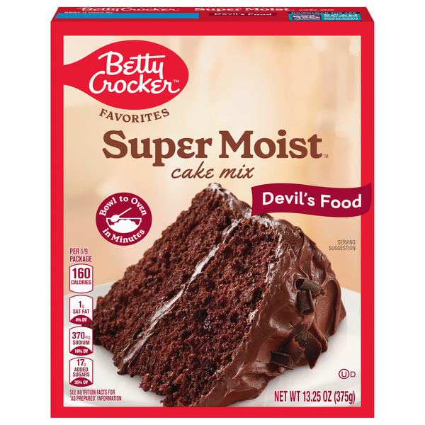 Betty Crocker Favorites Super Moist Devil's Food Cake Mix