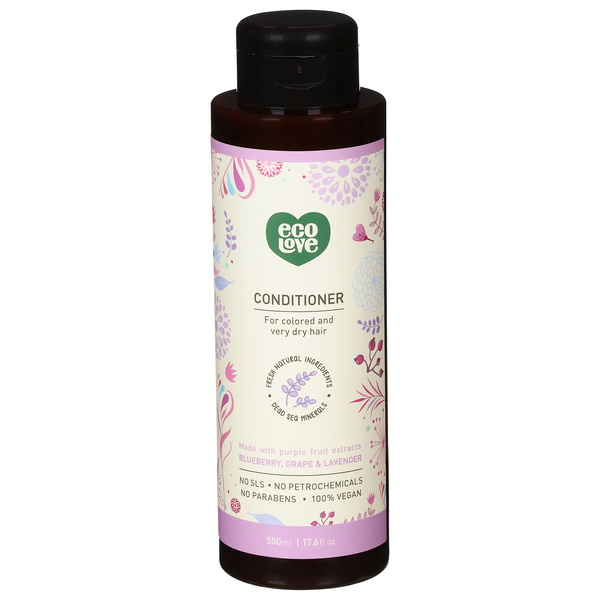 Eco Love Blueberry Grape & Lavender Conditioner for Colored & Dry Hair