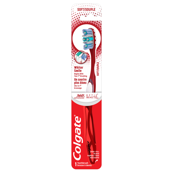 Colgate 360 Optic White Toothbrush Soft