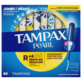 Tampax Pearl Unscented Regular Tampons Jumbo