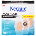 Nexcare Max Hold Waterproof Bandages One Size Value Pack