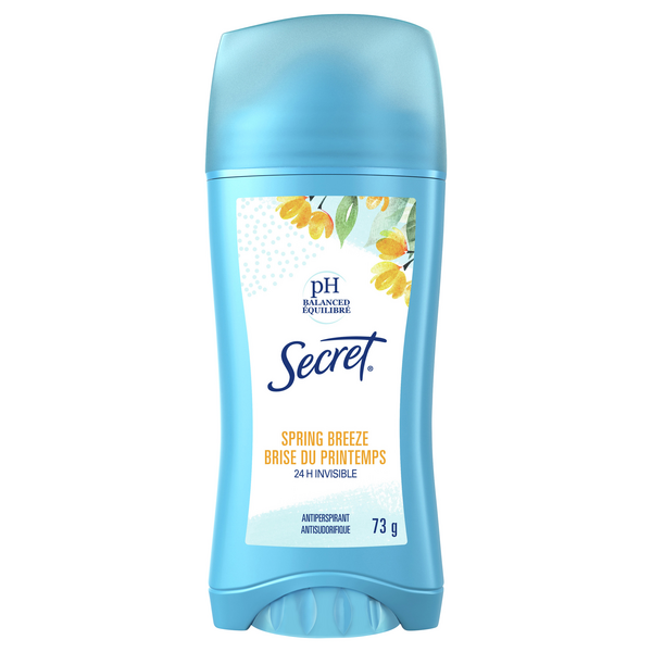 Save On Secret Ph Balanced Antiperspirant Deodorant Spring Breeze Invisible Solid Order Online 