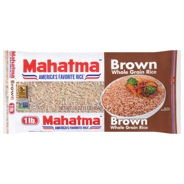 Mahatma Gluten Free Whole Grain Brown Rice