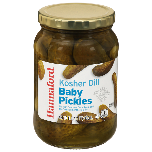 Hannaford Fresh Pack Kosher Baby Dill Pickles