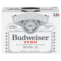 Budweiser Zero Non-Alcoholic Beer - 12 pk