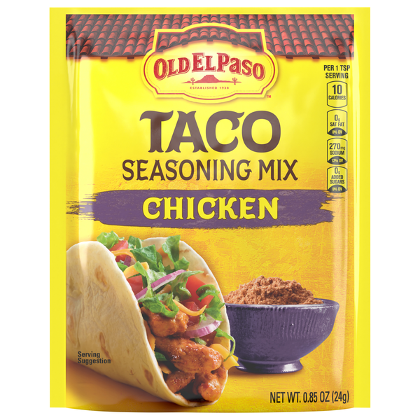 Old El Paso Chicken Taco Seasoning Mix Packet
