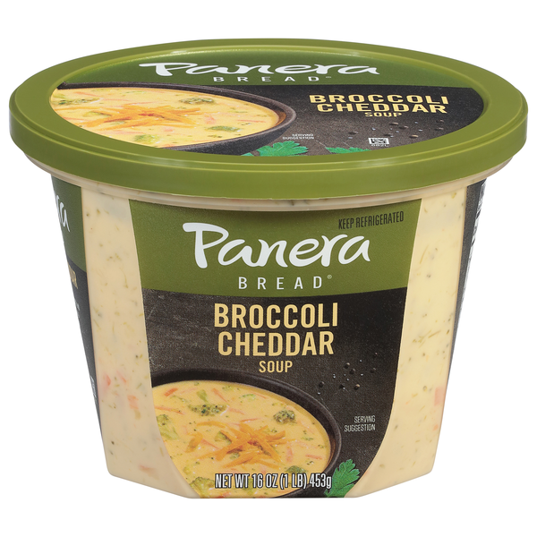 Panera Bread Broccoli Cheddar Soup Refrigerated