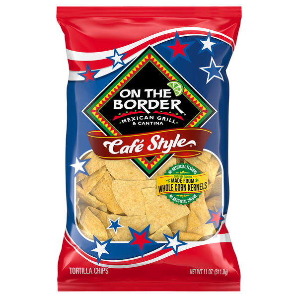 On The Border Cafe Style Tortilla Chips