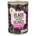 Giant Medium Pitted Ripe Black Olives