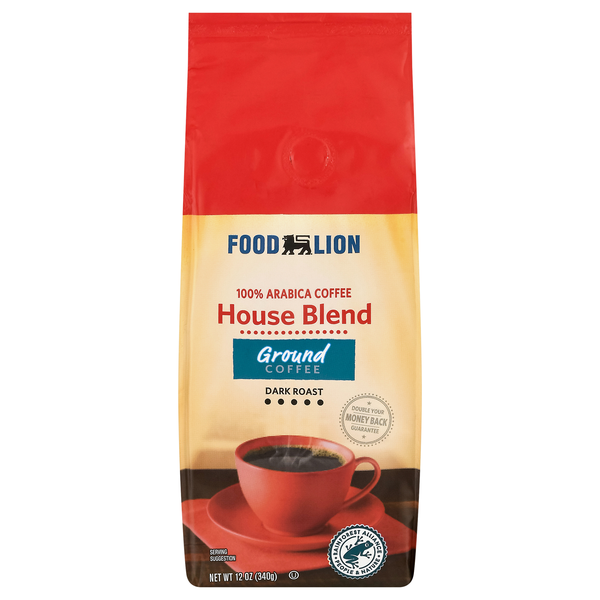 Food Lion House Blend Dark Roast Ground Coffee