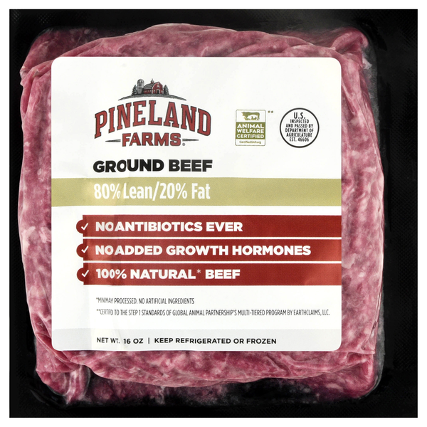 Pineland Farms 80/20% Ground Beef Fresh