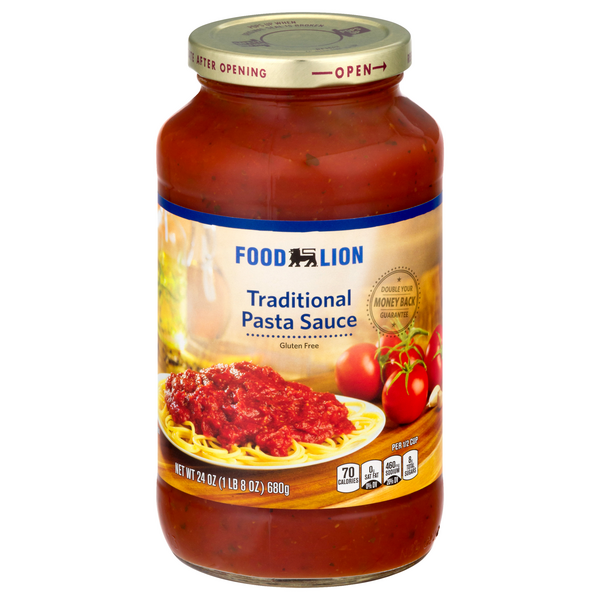 Save on Food Lion Traditional Pasta Sauce Order Online Delivery Food Lion