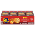 Nabisco Ritz Spicy Cheddar Cracker Sandwiches Packs - 8 ct