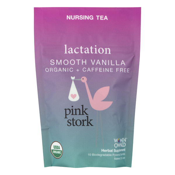 Save on Pink Stork Lactation Nursing Tea Smooth Vanilla Order Online