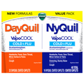 Vicks DayQuil NyQuil VapoCOOL Day & Night Relief Cold & Flu Caplets