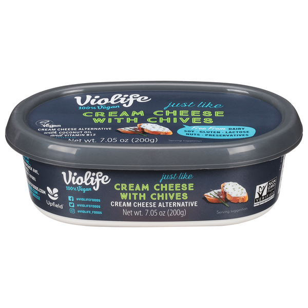Save on Violife Cream Cheese Alternative with Chives Order Online